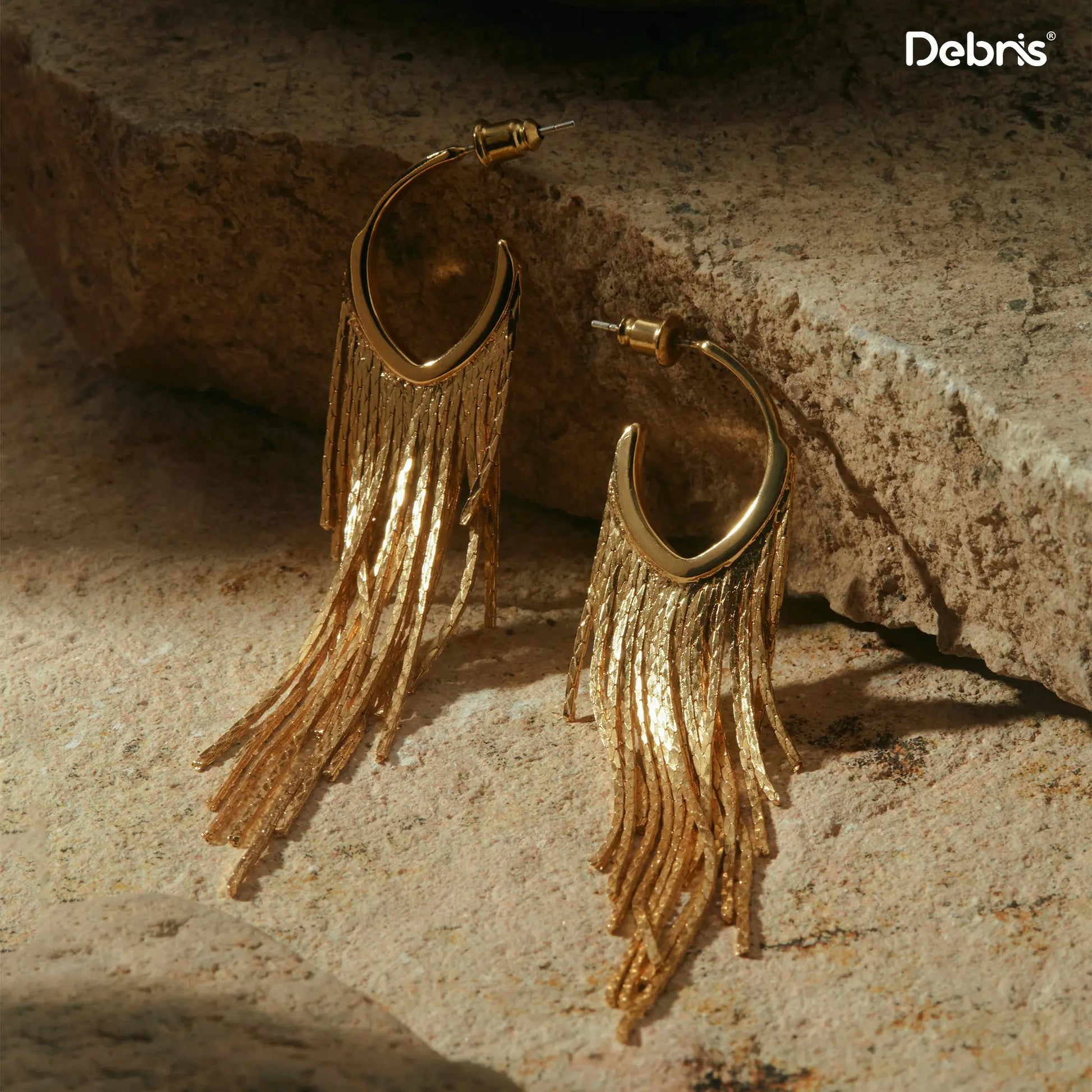 Mawa Lab - Golden Age - Golden Tassel  - No.0001 Earring Mawa Lab