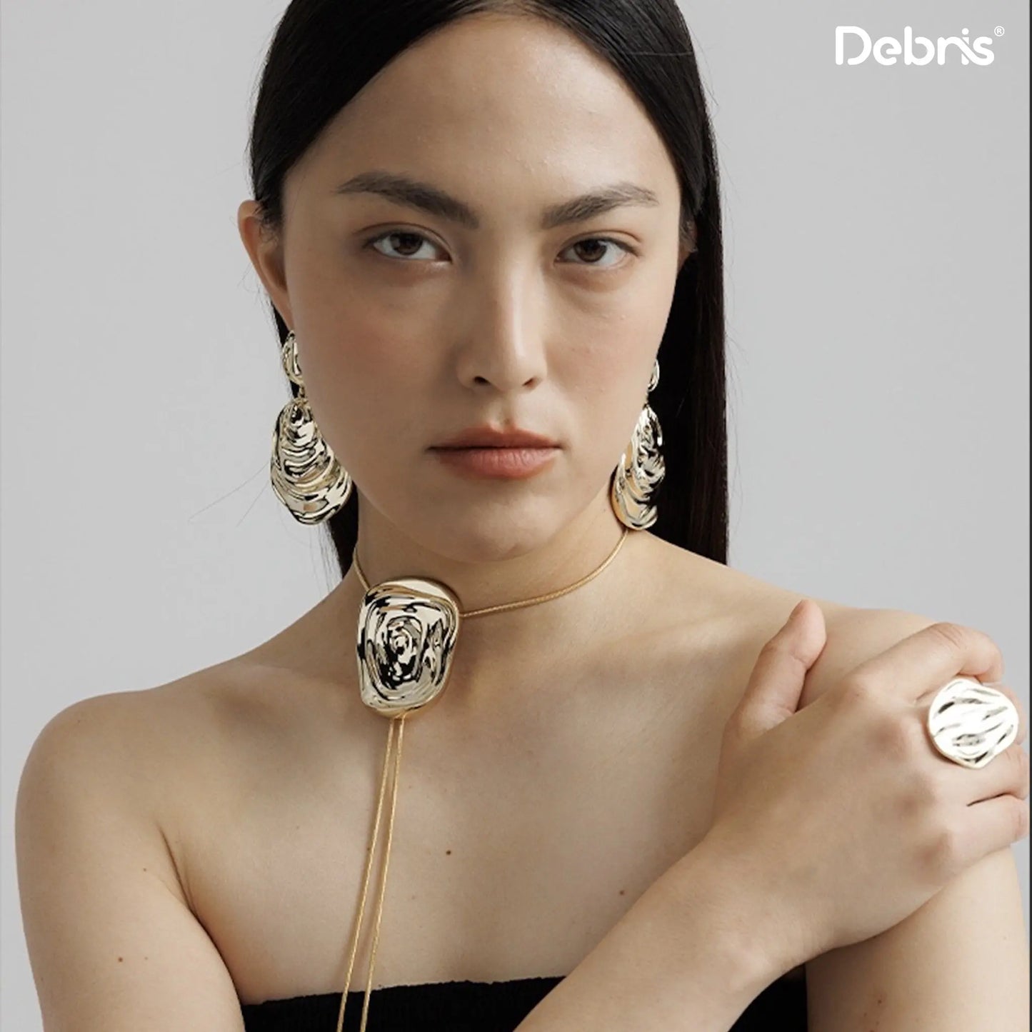 ANNXU - Power of Water - Ripple Adjustable Necklace ANNXU