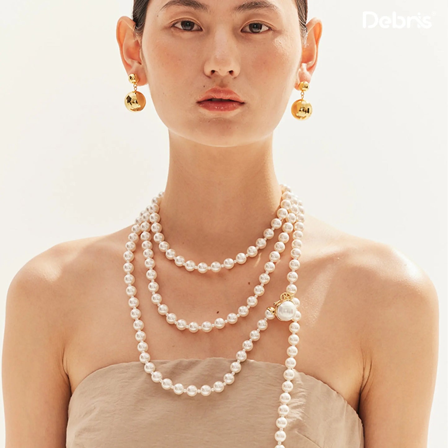 ANNXU - Dragon Scale Multi-Way Pearl Necklace ANNXU