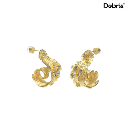 ANNXU - Feather Wrap Stud Earrings ANNXU