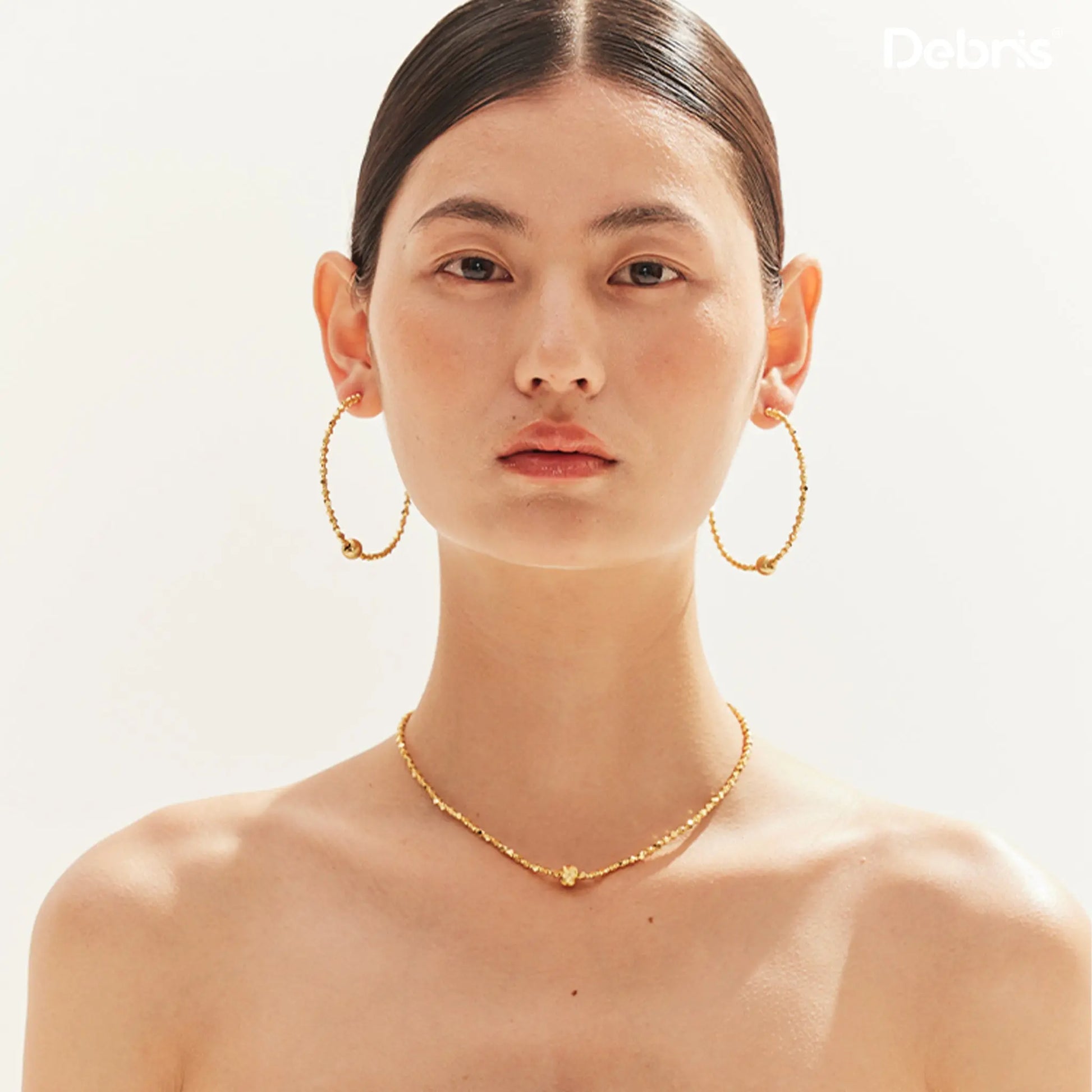 ANNXU - Dragon Orb Hoop Earrings ANNXU