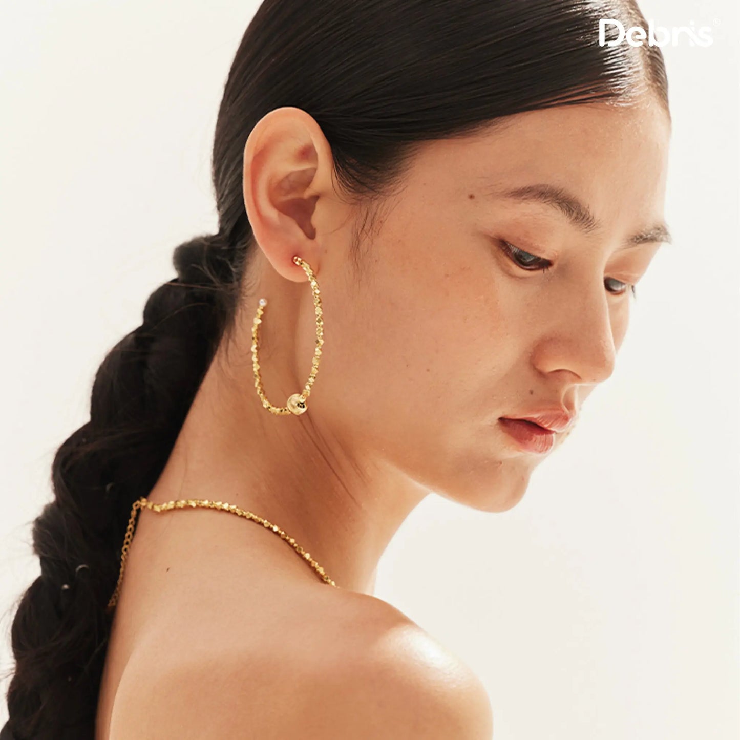 ANNXU - Dragon Orb Hoop Earrings ANNXU