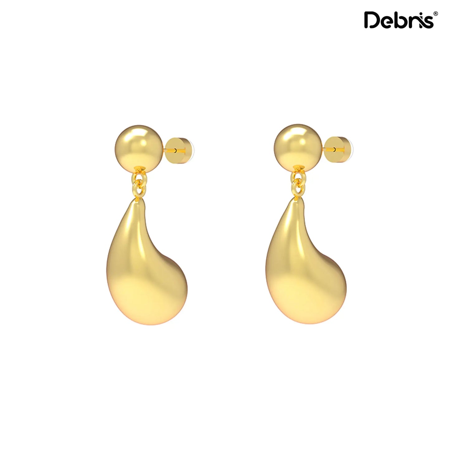 ANNXU - Chaos and Order - Polished Water Drop Earrings ANNXU